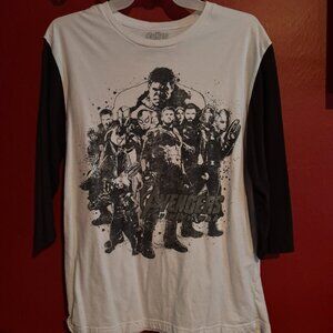 Avengers T Shirt Sleep shirt Size Small